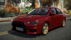 Mitsubishi Lancer Evo X Blaurs для GTA 4