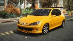 Peugeot 206 Brelos для GTA 4