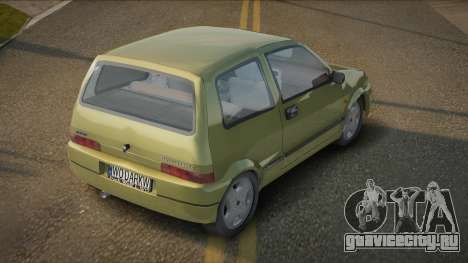 Fiat Cinquecento V1.0 для GTA San Andreas