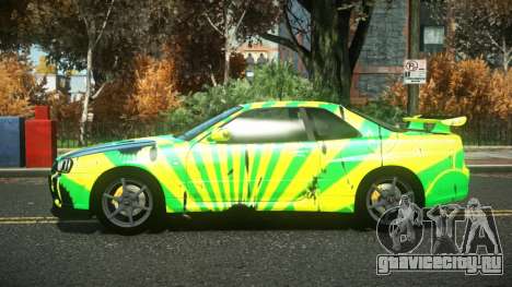Nissan Skyline R34 Cusvar S13 для GTA 4
