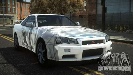 Nissan Skyline R34 Drujo S12 для GTA 4