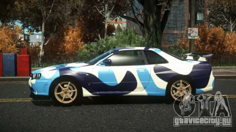 Nissan Skyline R34 Nazuxy S8 для GTA 4