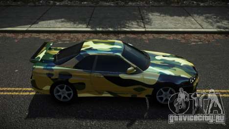 Nissan Skyline R34 Drujo S1 для GTA 4