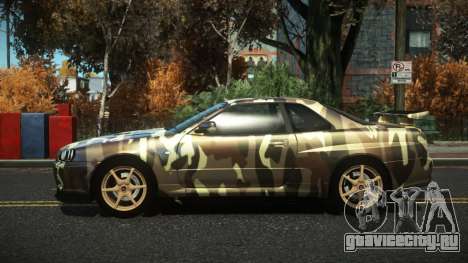 Nissan Skyline R34 Nazuxy S9 для GTA 4