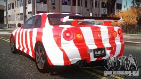 Nissan Skyline R34 Cusvar S5 для GTA 4