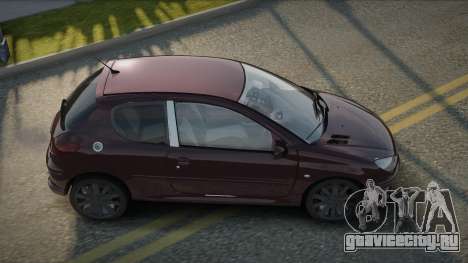 Peugeot 206 Tascoly для GTA San Andreas