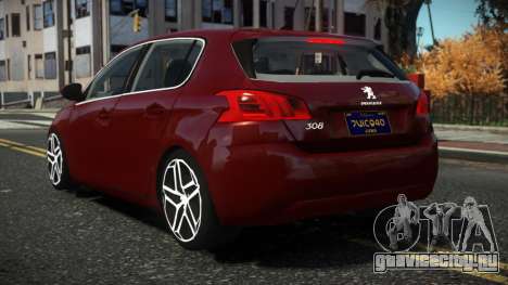 Peugeot 308 Ewary для GTA 4