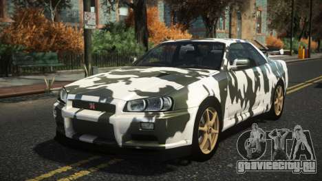 Nissan Skyline R34 Nazuxy S14 для GTA 4