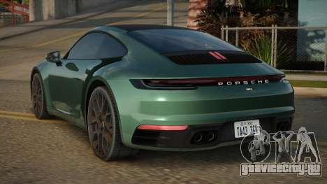 Porsche 911 (992) Carrera 19th для GTA San Andreas