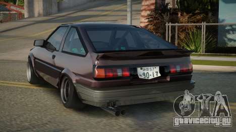 Toyota AE86 V1.1 для GTA San Andreas