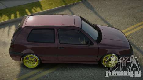 Volkswagen Golf MK3 Tuned для GTA San Andreas