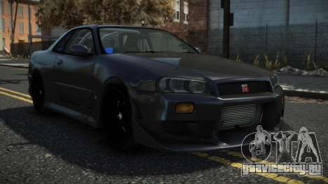 Nissan Skyline R34 GT-R Yunas для GTA 4