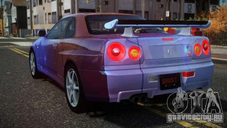 Nissan Skyline R34 Drujo S8 для GTA 4