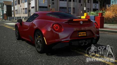 Alfa Romeo 4C Gravuz для GTA 4