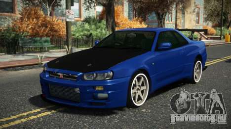Nissan Skyline R34 Bayoky для GTA 4