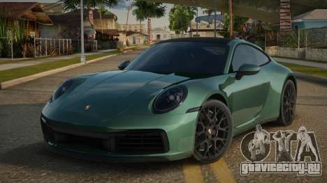 Porsche 911 (992) Carrera 19th для GTA San Andreas