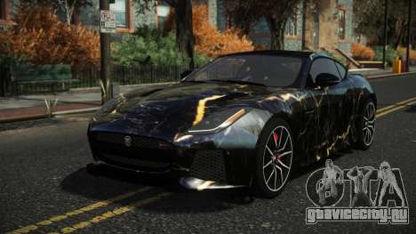 Jaguar F-Type Burza S9 для GTA 4