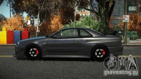 Nissan Skyline R34 GT-R Yunas для GTA 4