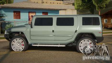 Hummer H2 12th для GTA San Andreas