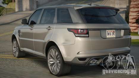 Range Rover Sport ES для GTA San Andreas