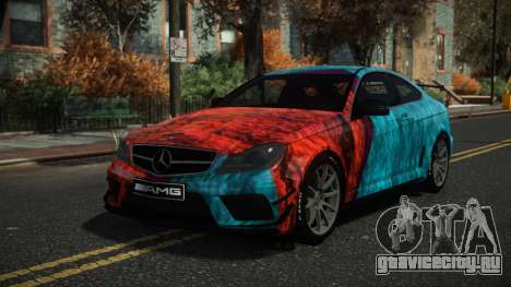 Mercedes-Benz C63 AMG Axury S8 для GTA 4