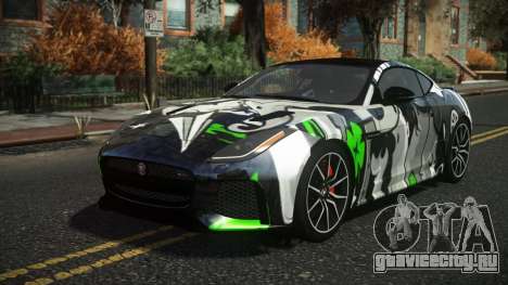 Jaguar F-Type Burza S6 для GTA 4