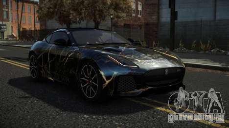 Jaguar F-Type Burza S9 для GTA 4