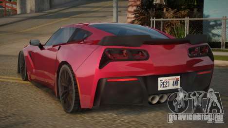 Chevrolet Corvette C7 15th для GTA San Andreas