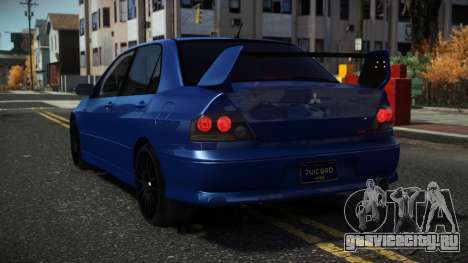Mitsubishi Lancer Evolution VIII Deratky для GTA 4