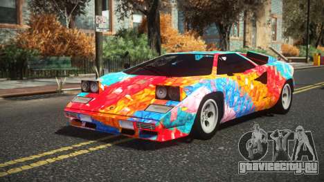 Lamborghini Countach Tovushi S7 для GTA 4