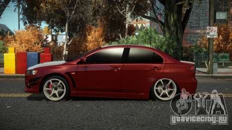 Mitsubishi Lancer Evolution X Volch для GTA 4