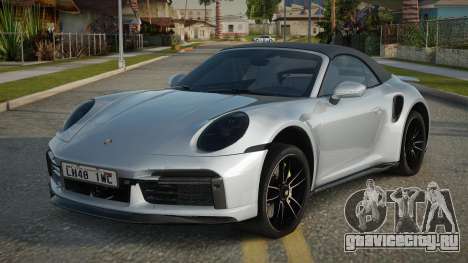 Porsche 911 Turbo S 992 для GTA San Andreas