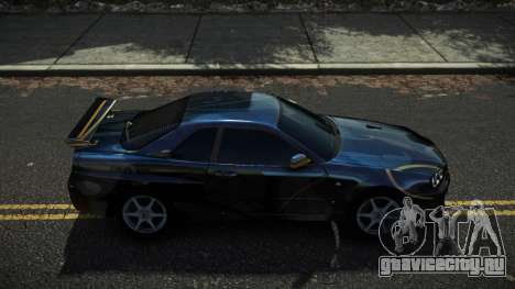 Nissan Skyline R34 Drujo S4 для GTA 4