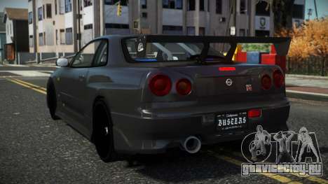 Nissan Skyline R34 GT-R Yunas для GTA 4