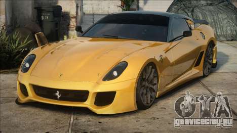 Ferrari 599XX Evo Yellow для GTA San Andreas