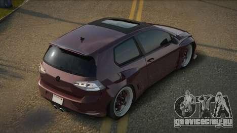 Volkswagen Golf GTI ZAX для GTA San Andreas