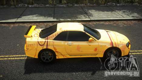 Nissan Skyline R34 Cusvar S11 для GTA 4