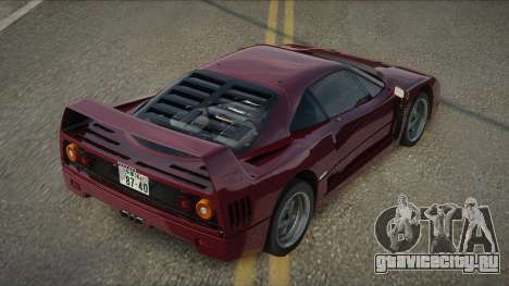 Ferrari F40 87th для GTA San Andreas