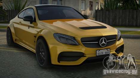 Mercedes-Benz C63 AMG F-Sport для GTA San Andreas