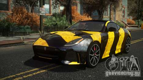 Jaguar F-Type Burza S4 для GTA 4