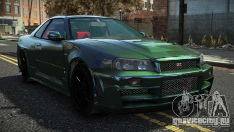 Nissan Skyline R34 Nortas для GTA 4