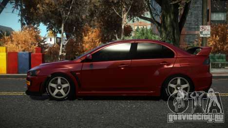Mitsubishi Lancer Evo X Voksa для GTA 4