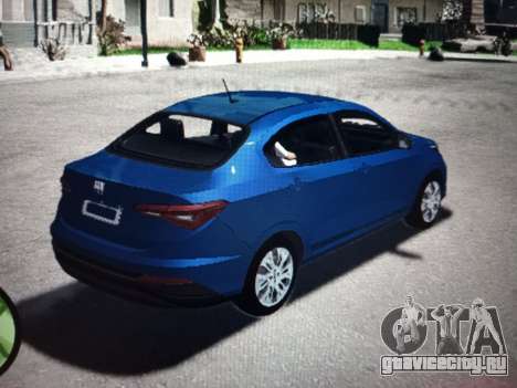 Fiat Cronos 2021 lowpoly для GTA San Andreas