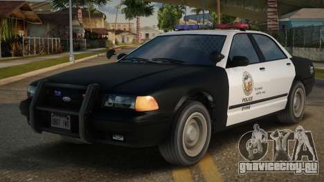 Ford Crown Victoria Police SA для GTA San Andreas