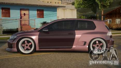 Volkswagen Golf GTI ZAX для GTA San Andreas