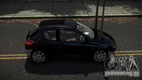 Peugeot 206 Zaserf для GTA 4