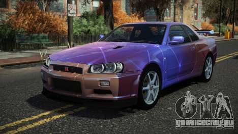 Nissan Skyline R34 Drujo S8 для GTA 4