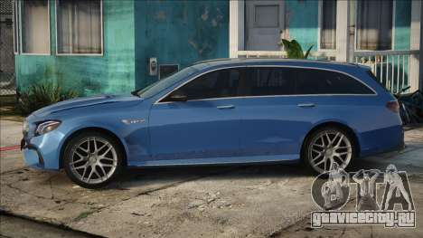 Mercedes-Benz E63s W213 Estate Blue для GTA San Andreas