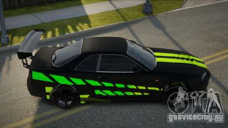 Nissan Skyline R34 GPJ для GTA San Andreas