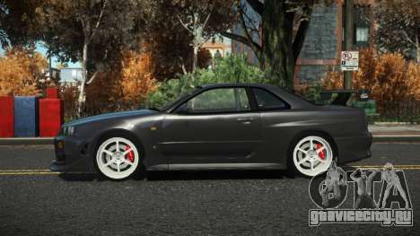 Nissan Skyline R34 Tomedi для GTA 4